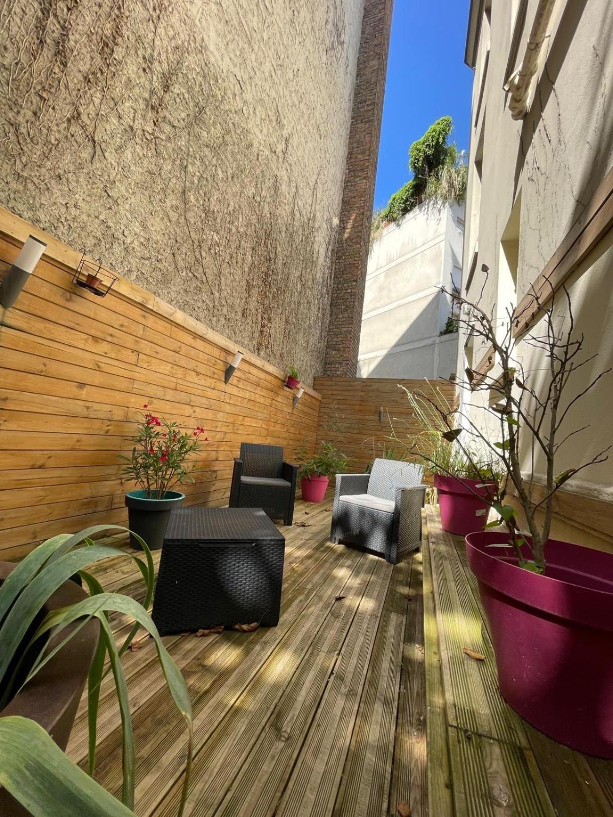 Boulogne 3 Pieces Avec Terrasse Appartement Buitenkant foto