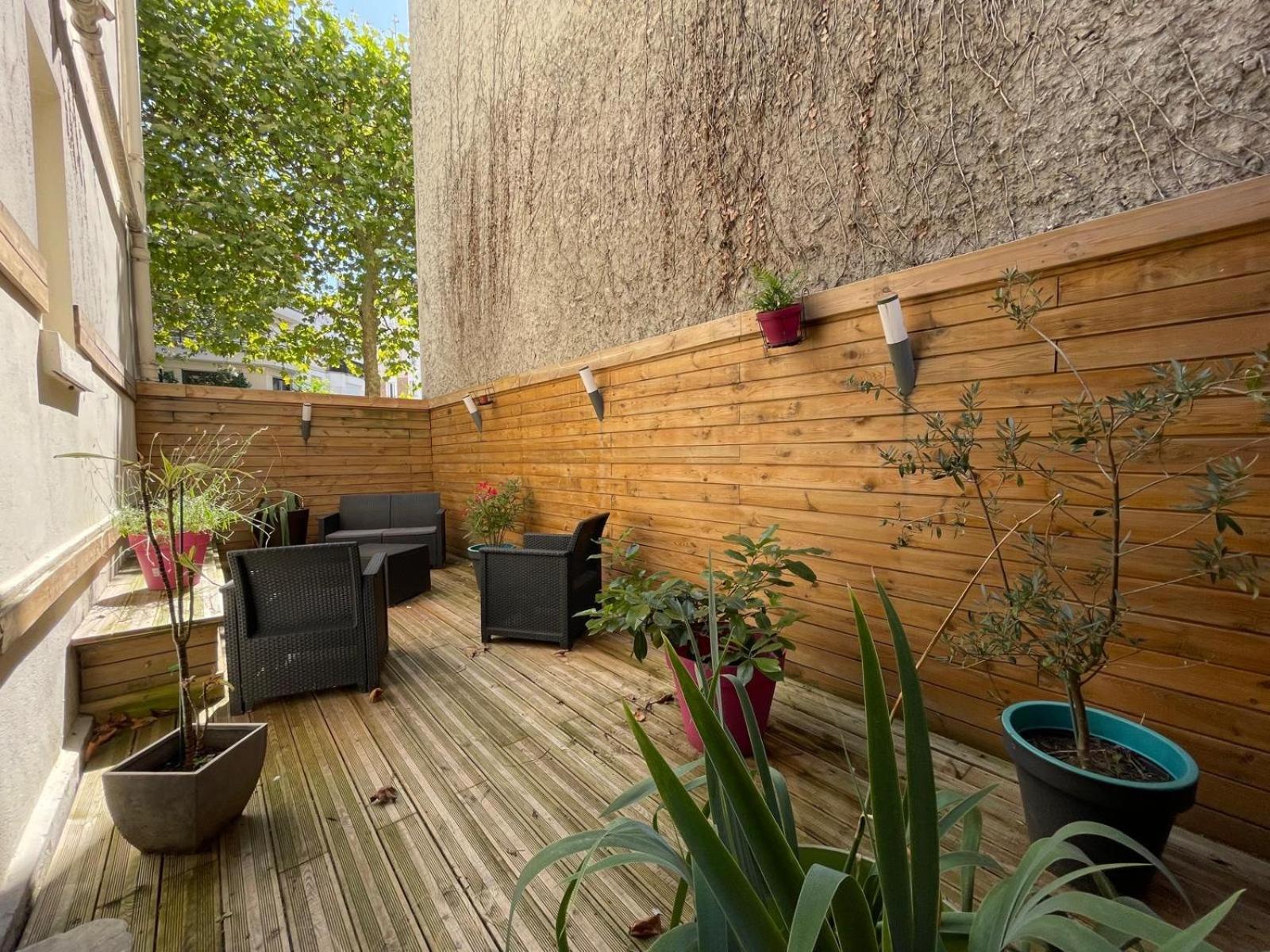 Boulogne 3 Pieces Avec Terrasse Appartement Buitenkant foto